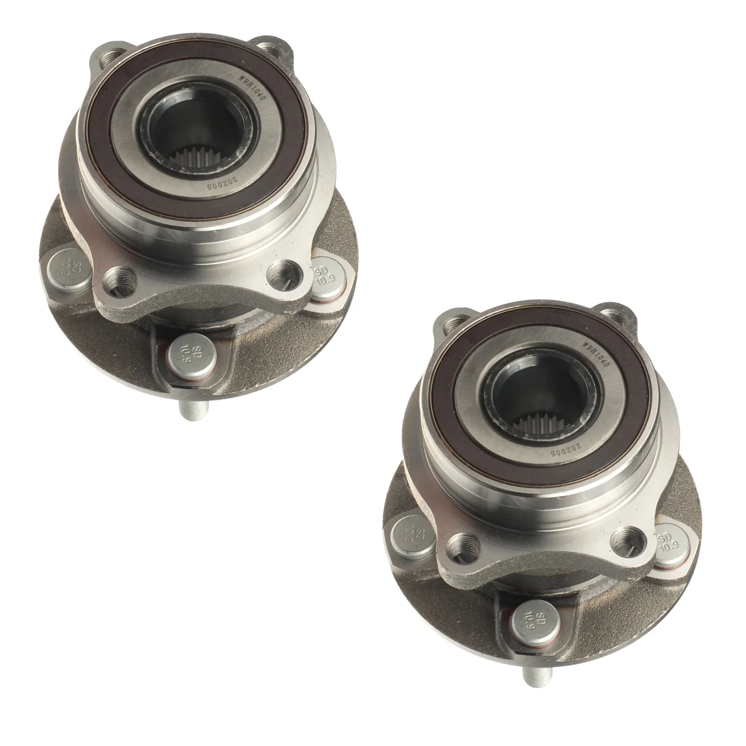 2 x Rear Wheel Bearing Hub Assembly For Subaru BRZ ZC, Forester SH, Impreza GH G3 GE GK GT, Legacy BR, Liberty BM BR, Outback BR, XV GP GT, Toyota 86 ZN6