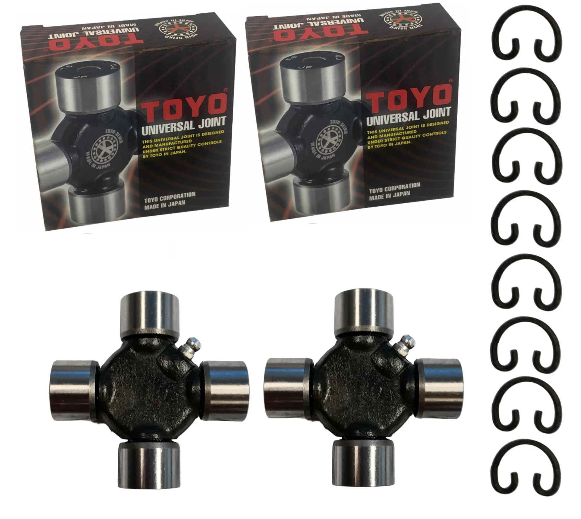 2 Universal Joint for Mitsubishi Pajero NA NB NC ND NE NF NG Rear Shaft