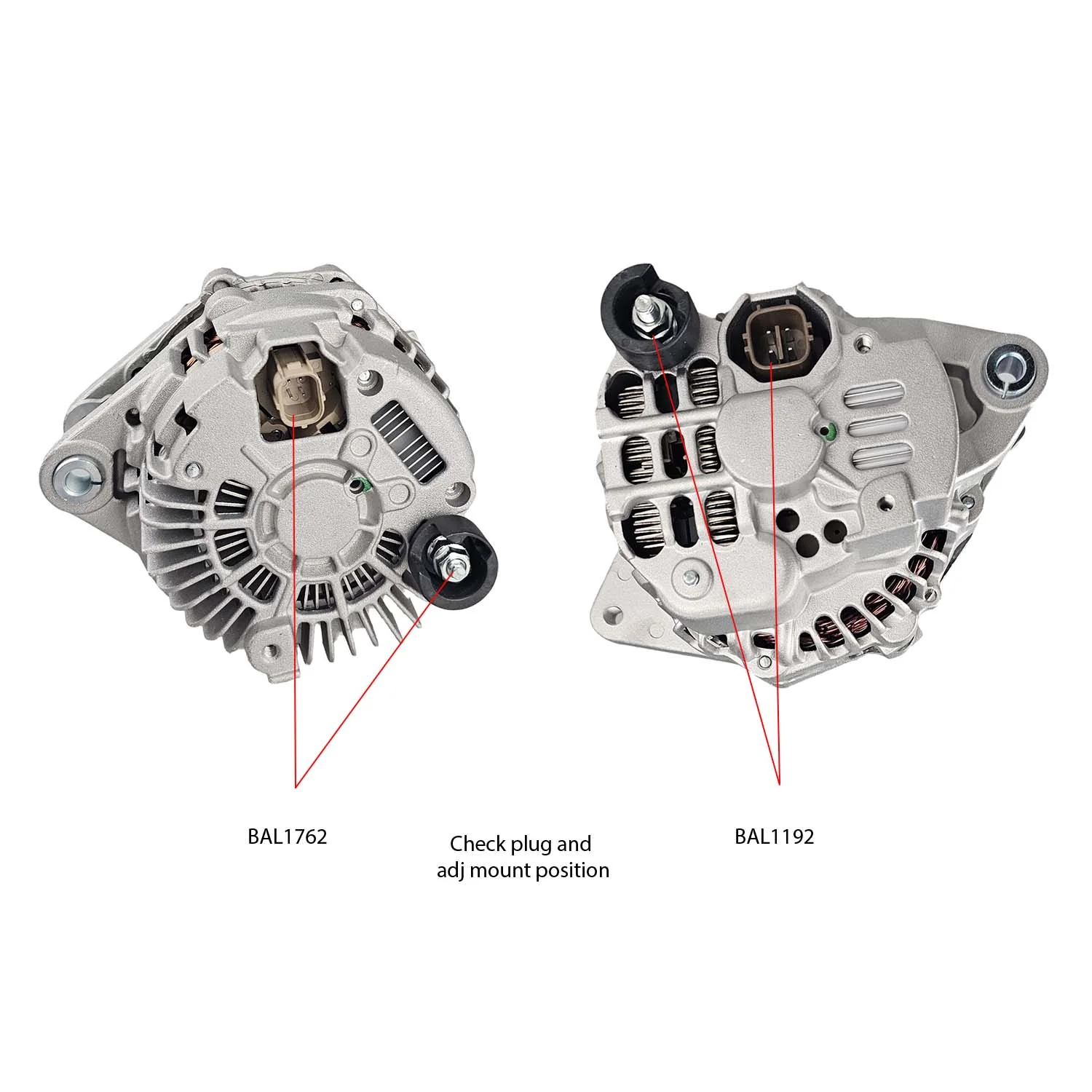 Alternator for Honda City GM2 Fit Jazz GD1 GD3 GE6 GE8 1.3L 1.5L 02~14 12V 80AMP