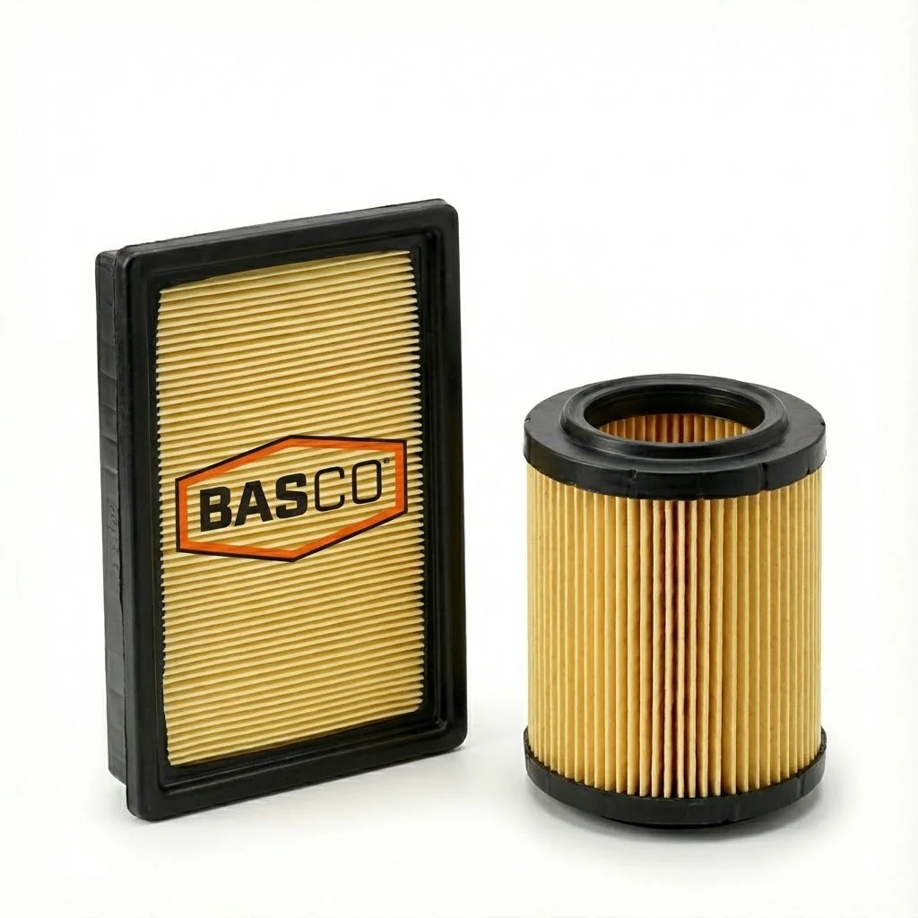 Basco Air Filter Interchangeable with FA-19880 A1749 WA5205 for Ford