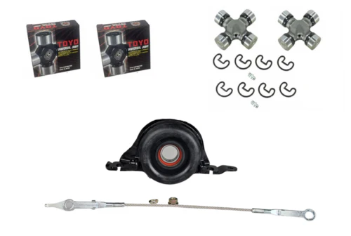 Centre Bearing + Universal Joints for Mazda Tribute CU YU 6Z 8Z V6 4WD Uni Joint