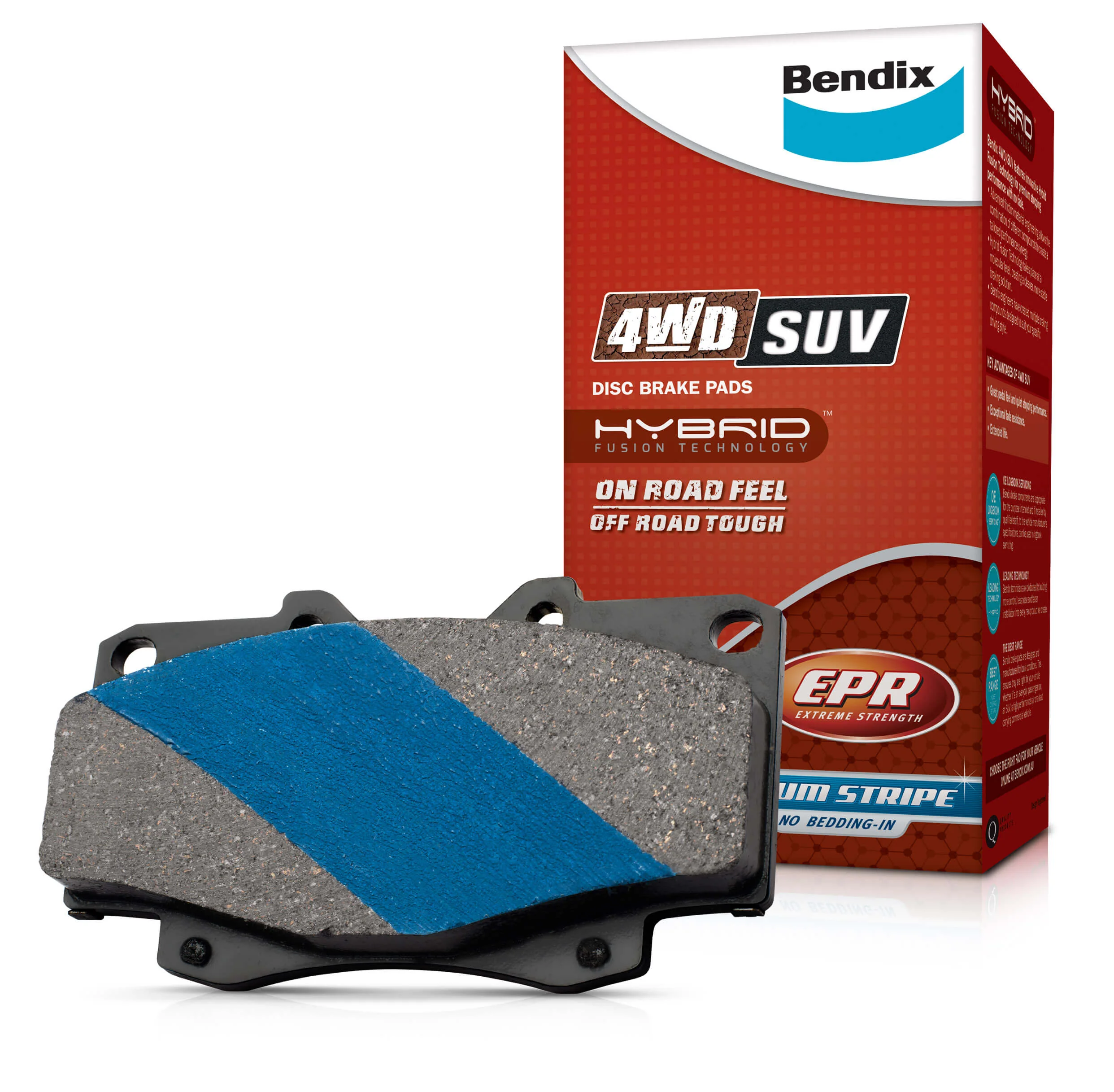 Bendix Front Brake Pads for Chrysler Dodge Fiat Jeep 2007-2017 - DB2002-4WD