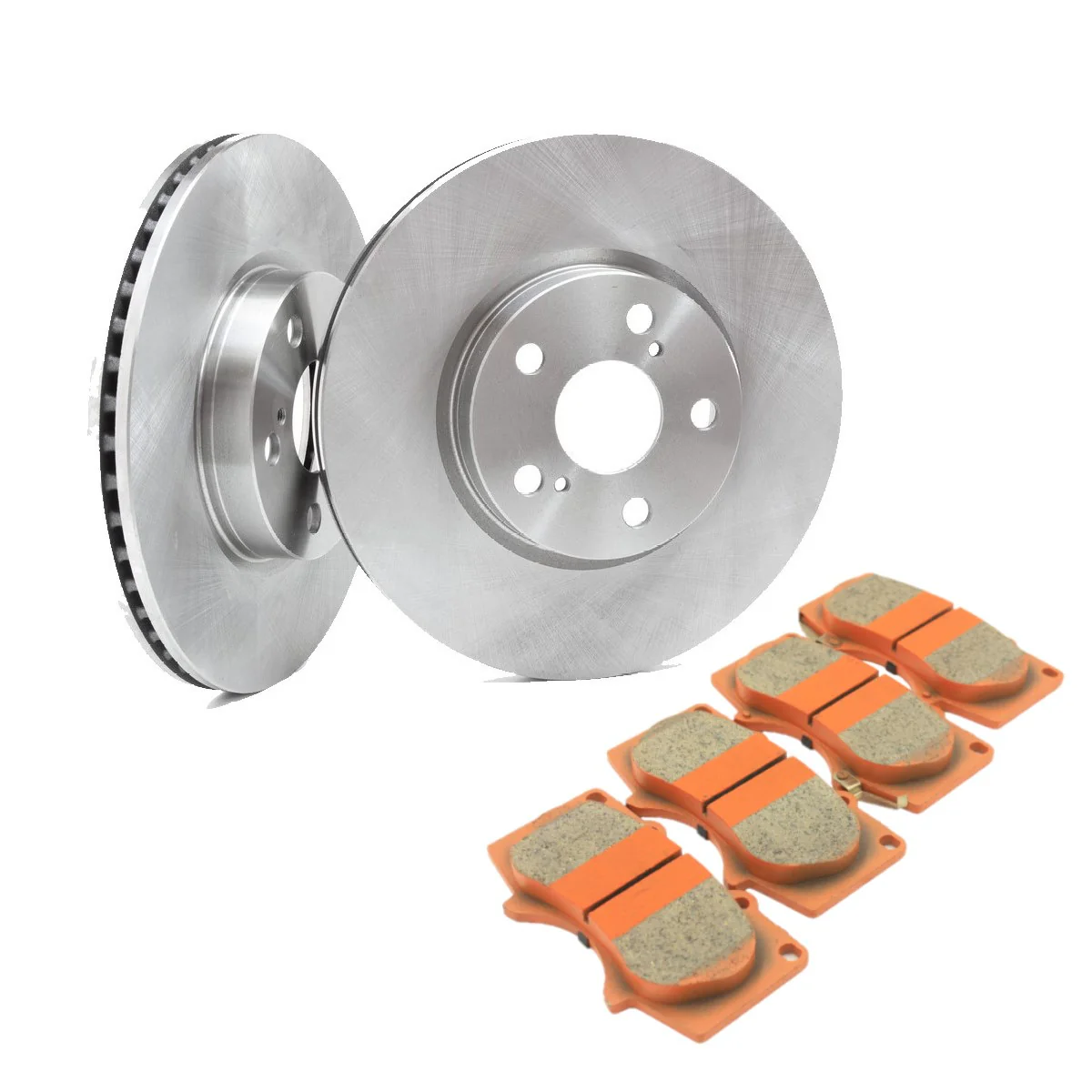 Front Brake Pads + Disc Rotors for Toyota Corolla ZRE152 ZRE182 - 275mm DB1802