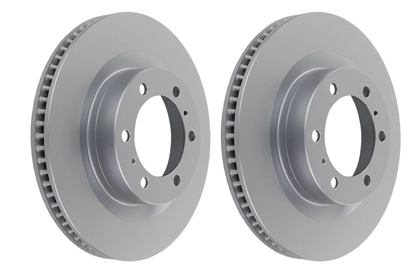 2 x Front Disc Brake Rotors For Toyota Prado GDJ150 GRJ150 KDJ150 KDJ155