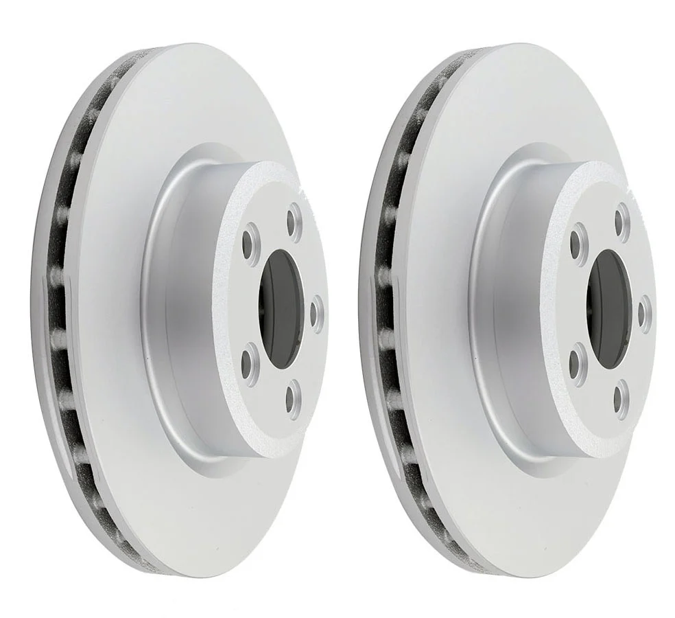 Pair Front Brake Disc Rotors For Ford Fairlane Fairmont LTD Falcon Territory 322mm