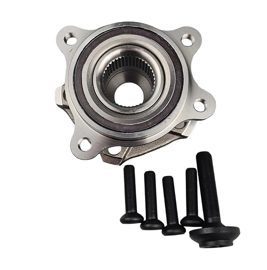 Rear Wheel Bearing Hub Assembly For Audi Q7 4M Q8 F1 E-Tron GE VW Touareg CR AWD